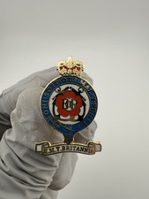 H.M.Y. Britannia His Majesty's Yacht British Monarchy Enamel Lapel Pin picture