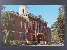 Livingston Alabama Sumter County Courthouse Vintage Chrome Postcard 1960s picture