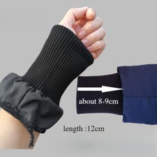 2pcs Warm Windproof Ribbed Cuffs for DIY Bottom Jacket Thick Arm Sewing picture