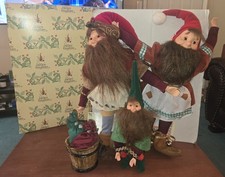 HIDDEN KINGDOM BRINN’S SPECIAL DELIVERY TROLL ELF GNOME DOLLS LIMITED EDITION picture