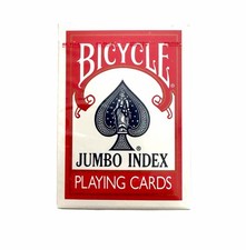 Vintage Bicycle ~ Poker Jumbo Index 88 ~ Playing Cards USA ~ Red Deck ~ Sealed picture