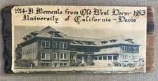 RARE Vintage 1914-1953 A Memento From Old West Dorm University California Davis picture