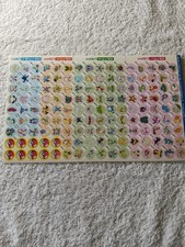 Pokemon Dekitayo Sticker Seal appendix Japanese Nintendo B7193 picture