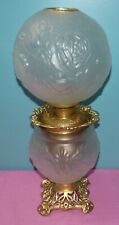 Antique Pittsburgh Rose Pattern Frosted Glass GWTW Parlor Table Lamp picture