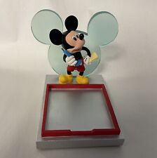 RARE Mickey Mouse Disney Post It Note Dispenser Desk Organizer Holder picture