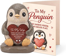 to My Wife Penguin Figurine Gifts with Card picture