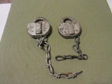 Vintage Adlake Railroad Lock with Chain picture