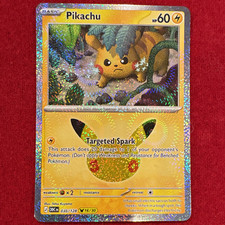 Pokémon Card Game Pikachu 038/128 Holo Trading Card English, 30th anniversary picture