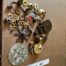 Vintage Spanish Chandelier Parts Lighting Restoration Parts No. 11 picture
