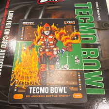 BAYOU 7 Fire Power 130 Tecmo Bowl 2026 Bo Jackson Battle Arena Ja'Marr Chase picture