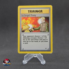 Lt. Surge's Treaty Gym Heroes 112/132 MP Pokemon picture