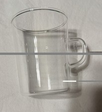 Vintage Schott Mainz Jenear Glass  5 Cups Clear Excellent Made In Germany picture