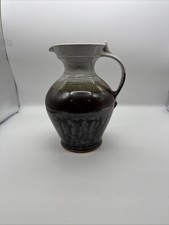 Vintage Pine Hill Pottery Art Pottery Stoneware Glazed Vase 9.5” Tall picture