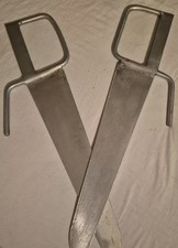 Portable Silver Metal/Aluminum Practice Swords 20 1/2 in, 50 lb Capacity picture