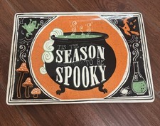 Certified International Scaredy Cat Platter Johanna Parker Halloween Kitchen Lot picture