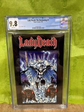 Lady Death: The Reckoning 1 Cgc 9.8 Graded Chaos Comics NM 1995 1st Print Wp picture
