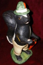 W Germany Goebel Porcelain Old Mother West Wind Jimmy Skunk Figurine 7