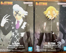 BANPRESTO Dr.STONE Figure – Dr. Xeno & Stanley Science Duo Set of 2 New picture