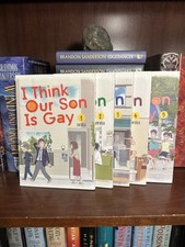 I Think Our Son Is Gay Vol 1-5 Okura Square Enix Manga Trade Paperback Lot picture