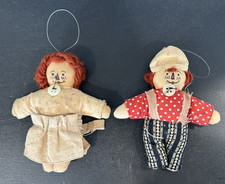 Vintage Primitive Raggedy Ann and Andy 4.5