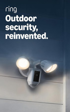 Floodlight Cam Wired Plus, Outdoor Home or Business Security with Motion-Activat picture
