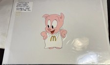 1991 MCDONALD'S TINY TUNES HAMTON J.  # 4 ANIMATION CEL TELEVISION COMMERCIAL picture