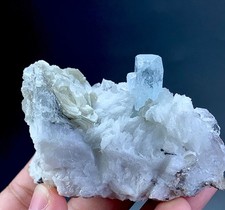 Aquamarine Crystal With Specimen From Pakistan 568 Carat picture