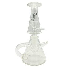 Helix Titan Series Hyperion Premium Glass Water Pipe White Logo picture