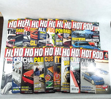 Lot of 19 Vintage HOT ROD 2000s Magazines 2011 and 2012 Issues picture