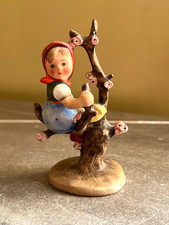 Goebel Hummel Apple Tree Girl Figurine 141 Vintage Porcelain Germany picture