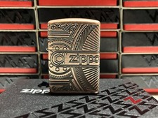 Zippo Armor Deep Carved Multi-Cut Steampunk Choice Lighter 29523, New In Box picture