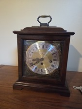 Howard Miller Mantel Graham Bracket Clock  Triple Chime Mvmt 2-Jewels With-Key picture