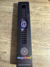 Disney Club 33 MagicBand+ Blue Gold Mosaic MagicBand Plus NEW in Box Rare picture