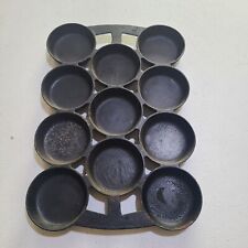 Antique cast ironcast iron 11 Cup Muffin picture