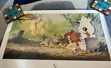 Vtg MGM Studios Jungle Book Poster Print the Animation Gallery 24” X 36” picture