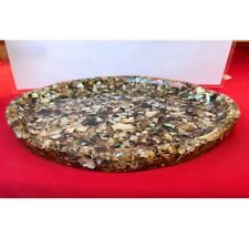 Nacre Mother Of Pearl Tray Genuine Handcrafted picture