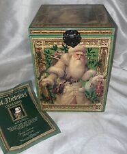 Enesco St. Nicholas Musical Santa Circa 1890 Ltd Ed Musical Jack In The Box #914 picture