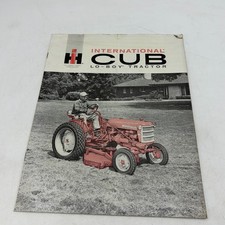 INTERNATIONAL HARVESTER 1958 SALES BROCHURE–CUB LO-BOY TRACTOR–GOOD COND-ORIGINA picture