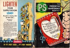 PS: PREVENTIVE MAINTENANCE MONTHLY ~ Dept of US Army~ Issue 17, Feb 1954 ~ Good- picture