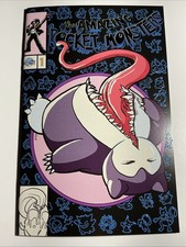 Amazing Pocket Monsters #1 2025 SDCC VENOMIZED Embossed  Snorlax Cover W/COA. picture
