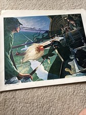 Lot of 17 Vintage US Air Force Art Collection Prints 17x22 Lithographs 1967/1968 picture