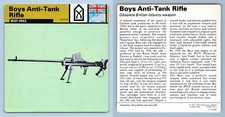 Boys Anti-Tank Rifle - 1937-43 - Weapons - WW2 Edito-Service SA 1977 Card picture