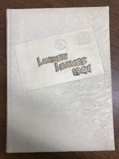 Vintage Linden Leaves Lindenwood College St. Charles MO. Hardcover 1941 Yearbook picture