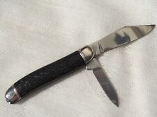 VTG. Imperial Ireland 2 Blade Faux Bone Handle Pocketknife picture