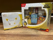 Pokémon 30th Celebration Anniversary ETB and Poster Collection Bundle picture