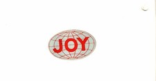  NICE OLD EARLY 80'S JOY GLOBE COAL MINING STICKER # 248 picture