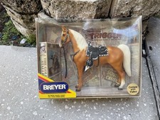New Retired Breyer Western Horse #758 Roy Roger’s Trigger Hollywood Hero Saddle picture