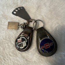 These Are Vintage Chevy Key Chains Lot of 2 and A Couple Other Items See Photos picture
