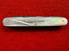RARE ANTIQUE 5 BLADE MOP SCALED LOCKWOOD BROS PAMPA KNIFE – NEAR MINT (410) picture