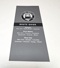 2004 Amtrak Silver Service Route Guide Brochure National Passenger Rail picture